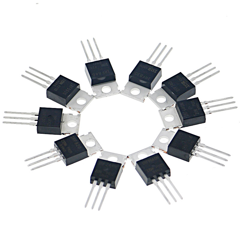 Mosfet Transistor Set - 50Pcs 10 값 TO-220 Mosfet 전계