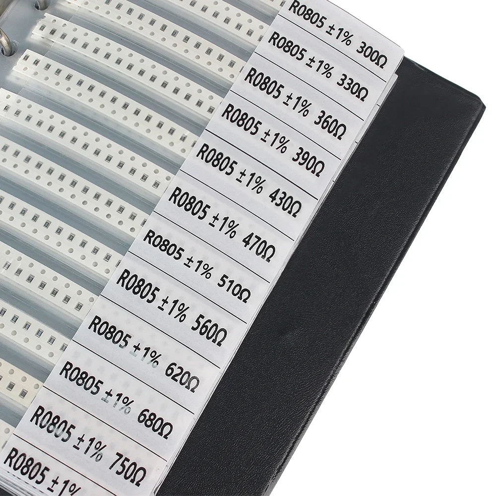 Diy Electronics Book - 4250PCS 0805 SMD 저항기 도서 키트