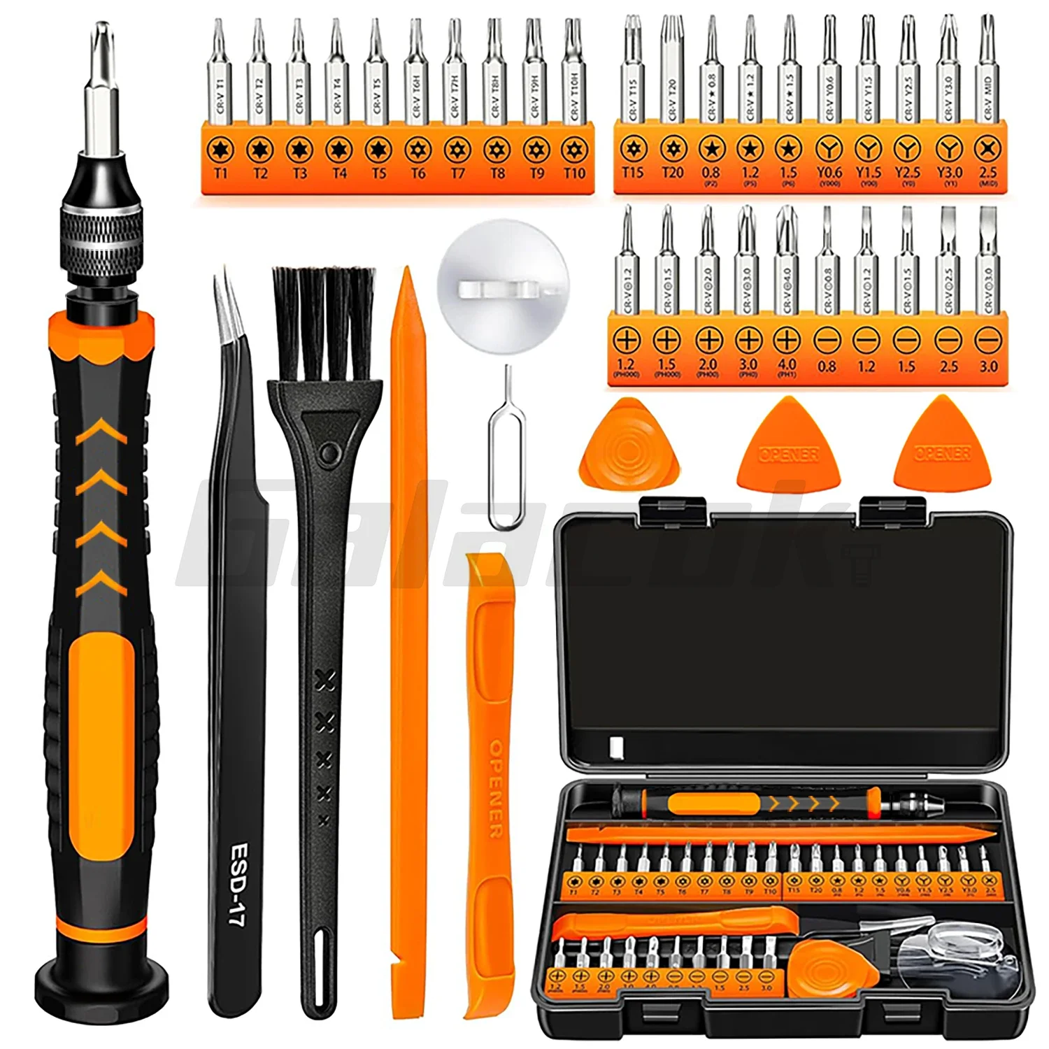 Diy Electronics Com - 40 in 1 전자제품 수리용 스크류드라이버