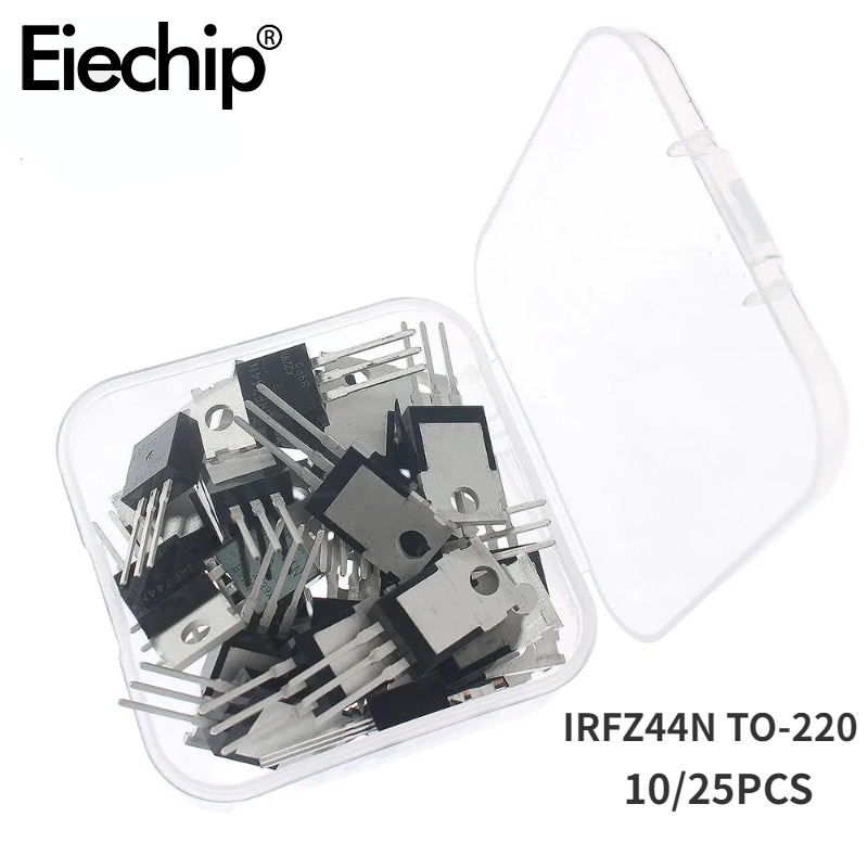 Mosfet Transistor Set - 10/25pcs IRFZ44N Mosfet 기존 TO-220 TO220