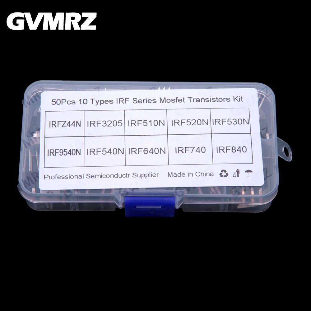 Mosfet Transistor Set - 10가지 가치 ​ ​ 50개 IRFZ44