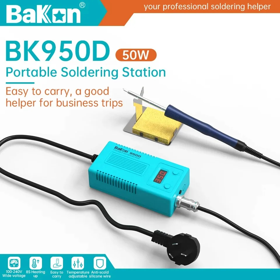 Diy Electronics Hobby - 바콘 BK950D 납땜 스테이션 에스테시온 T12