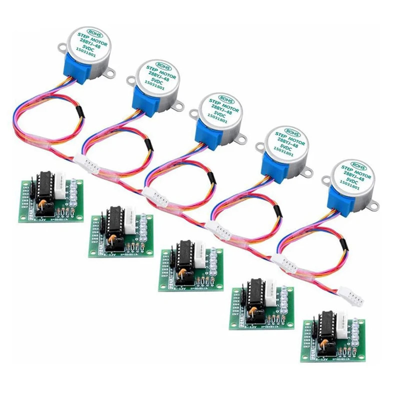 Stepper Motor 28Byj - 3/50Set 28BYJ-48 ULN2003 5V 스테퍼 모터