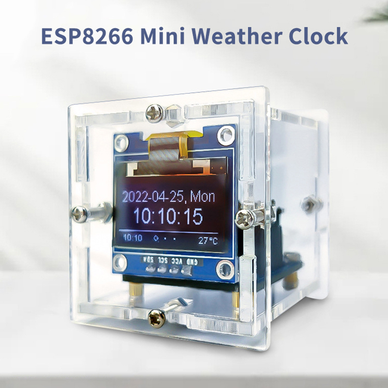 Diy Soldering Station No Electronics - ESP8266 미니 날씨 시계 WIFI 디지털