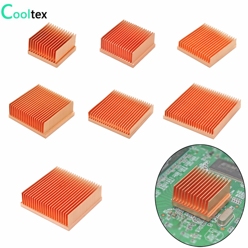 Diy Electronics Raspberry Pi - DIY 순수 구리 방열판 Skiving Fin