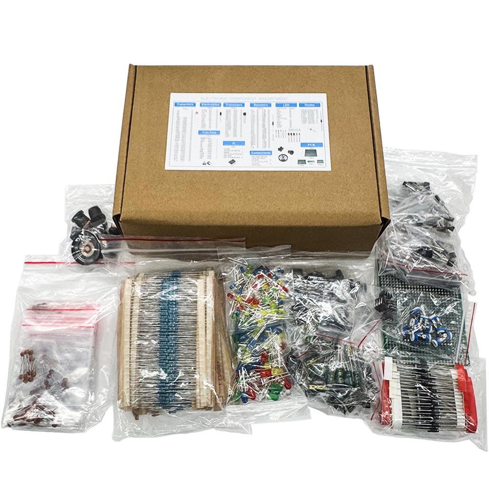 Diy Electronics Com - 1900개 전자 부품 키트, 커패시터, 저항기,