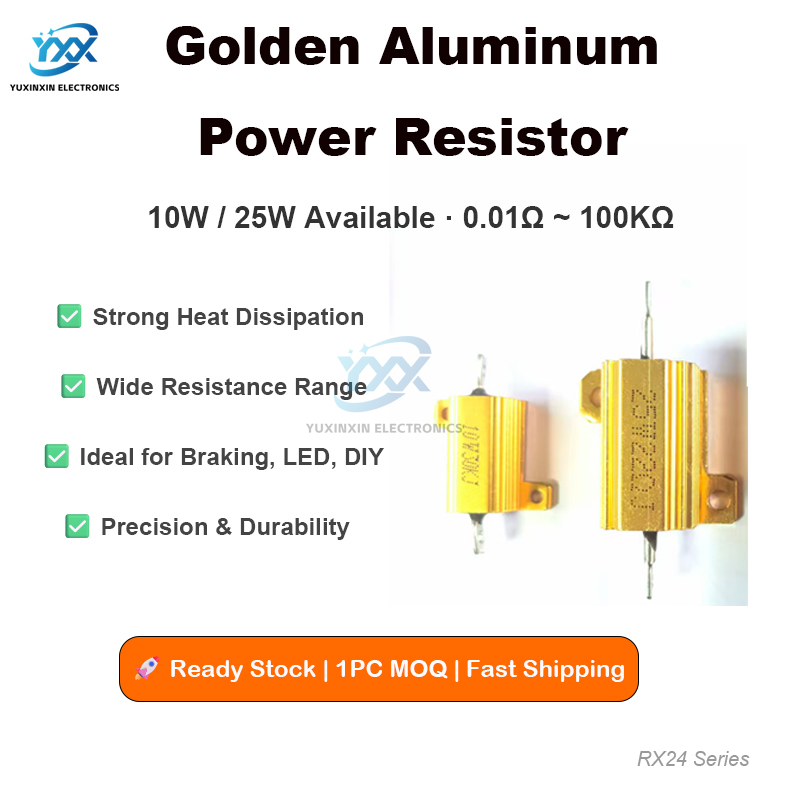 Diy Electronic Load - 1PCS RX24 전력 저항기 10W 25W