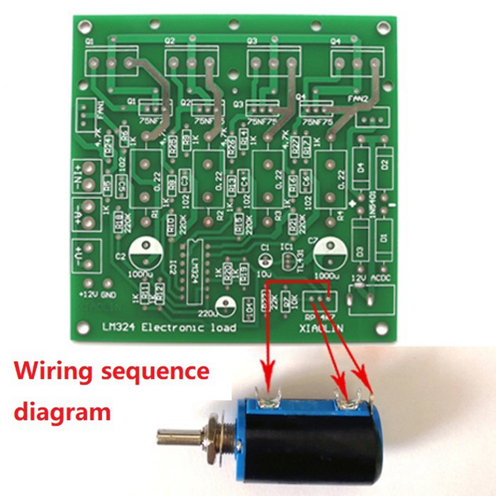 Diy Electronic Load - ABIY-DIY 키트 150W 10A 배터리 용량