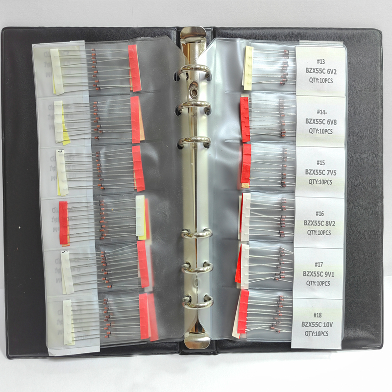 Diy Electronics Book - 300개/몫 1/2W 0.5W 제너 다이오드 2V-39V