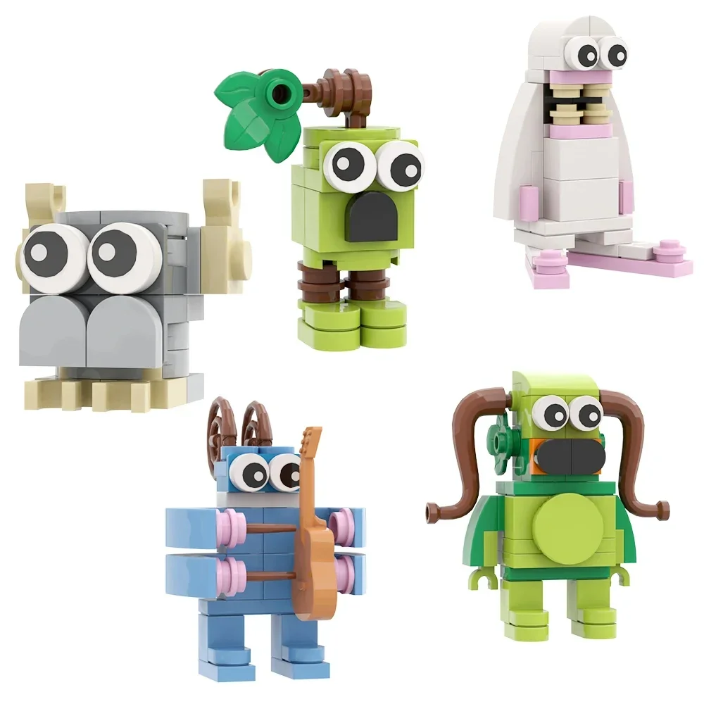 MOC Brickheadzs 빌딩 블록 My Singi - Diy Electronics Ideas 리뷰 및 가격