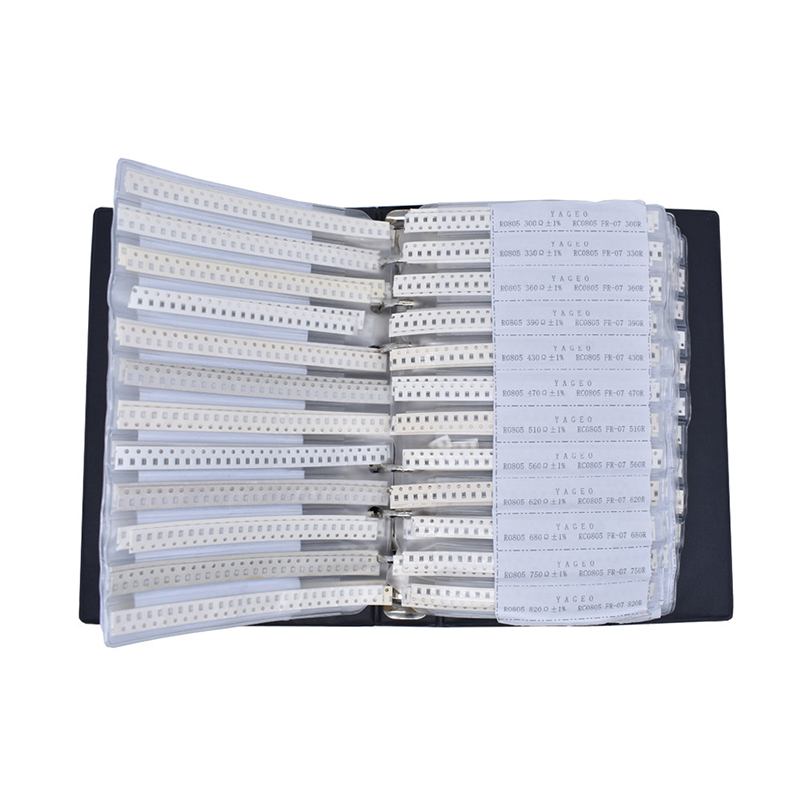 SMD 커패시터 저항기 샘플 북 분류 키트 여러 크기  - Diy Electronics Book 리뷰 및 가격