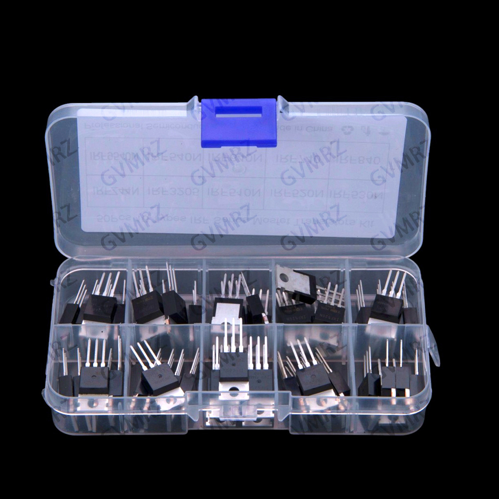 10가지 값 TO-220 ​ ​ 50개 IRF MOSF - Mosfet Transistor Set 리뷰 및 가격