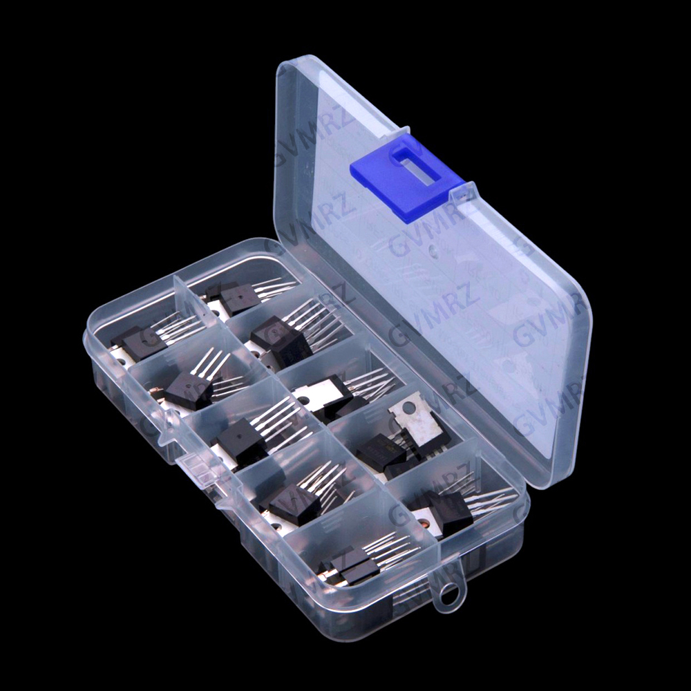 10가지 값 TO-220 ​ ​ 50개 IRF MOSF - Mosfet Transistor Set 리뷰 및 가격
