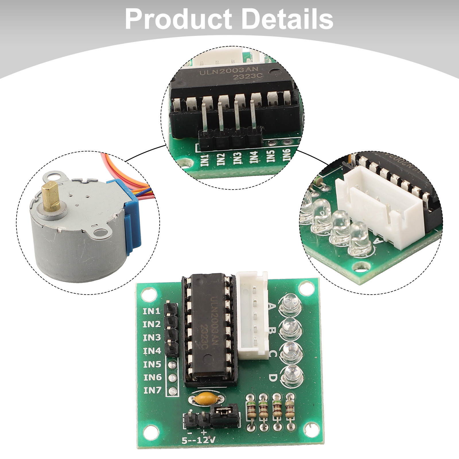 5V 4상 스테퍼 모터 28BYJ-48(ULN2003  - Stepper Motor 28Byj 리뷰 및 가격