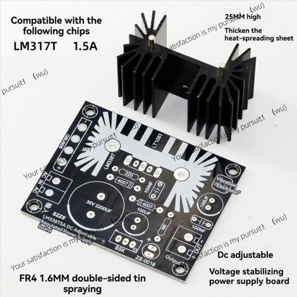 조정 가능한 LM317 1.5A 출력 선형 레귤레이터  - Diy Electronics Filament 리뷰 및 가격