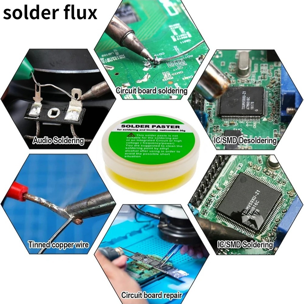 새로운 무연 전자제품 납땜용 솔더 플럭스 페이스트 로진 - Diy Electronics Flux 리뷰 및 가격