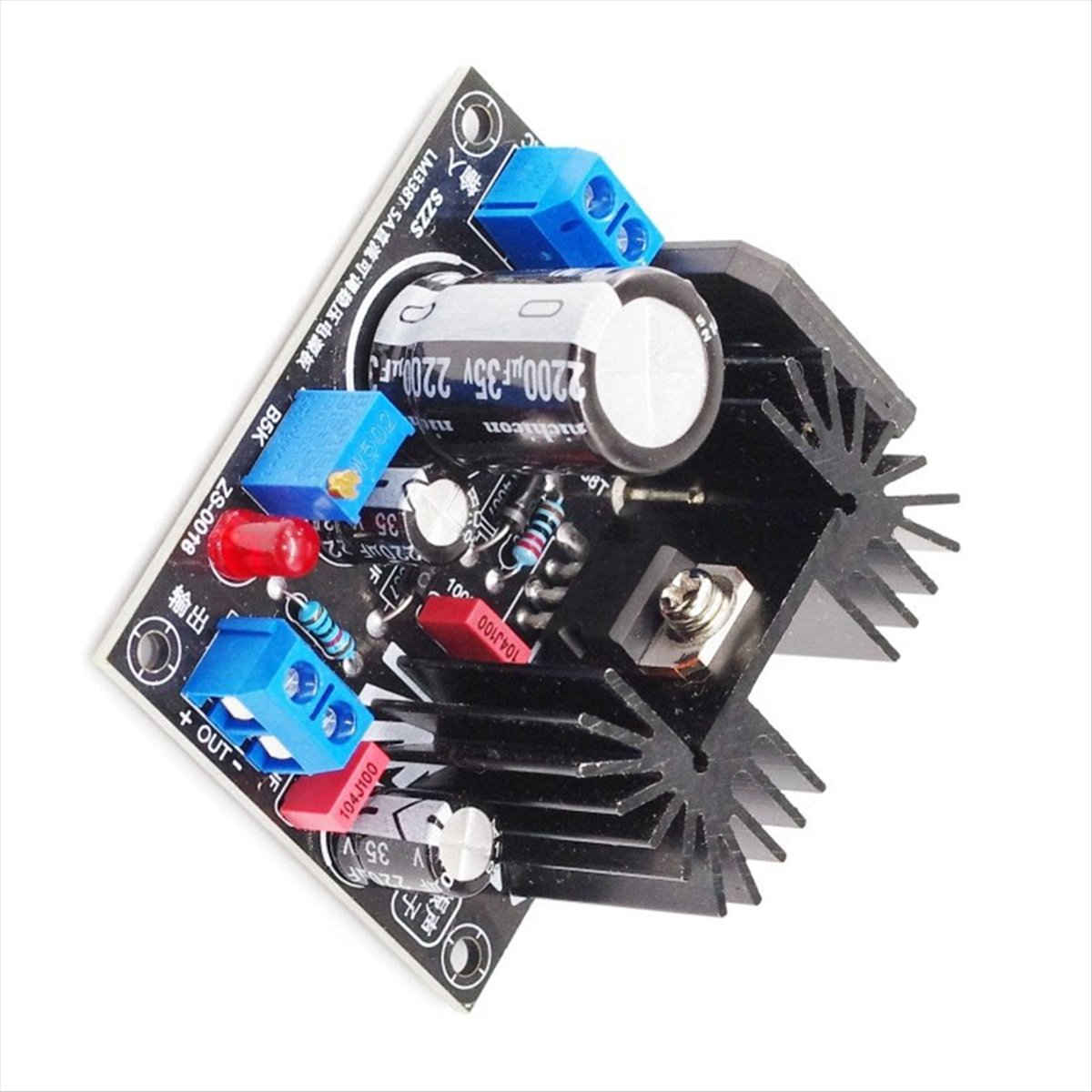 조절 가능한 선형 전압 조정 전원 공급 장치 보드 LM - Diy Electronics Filament 리뷰 및 가격