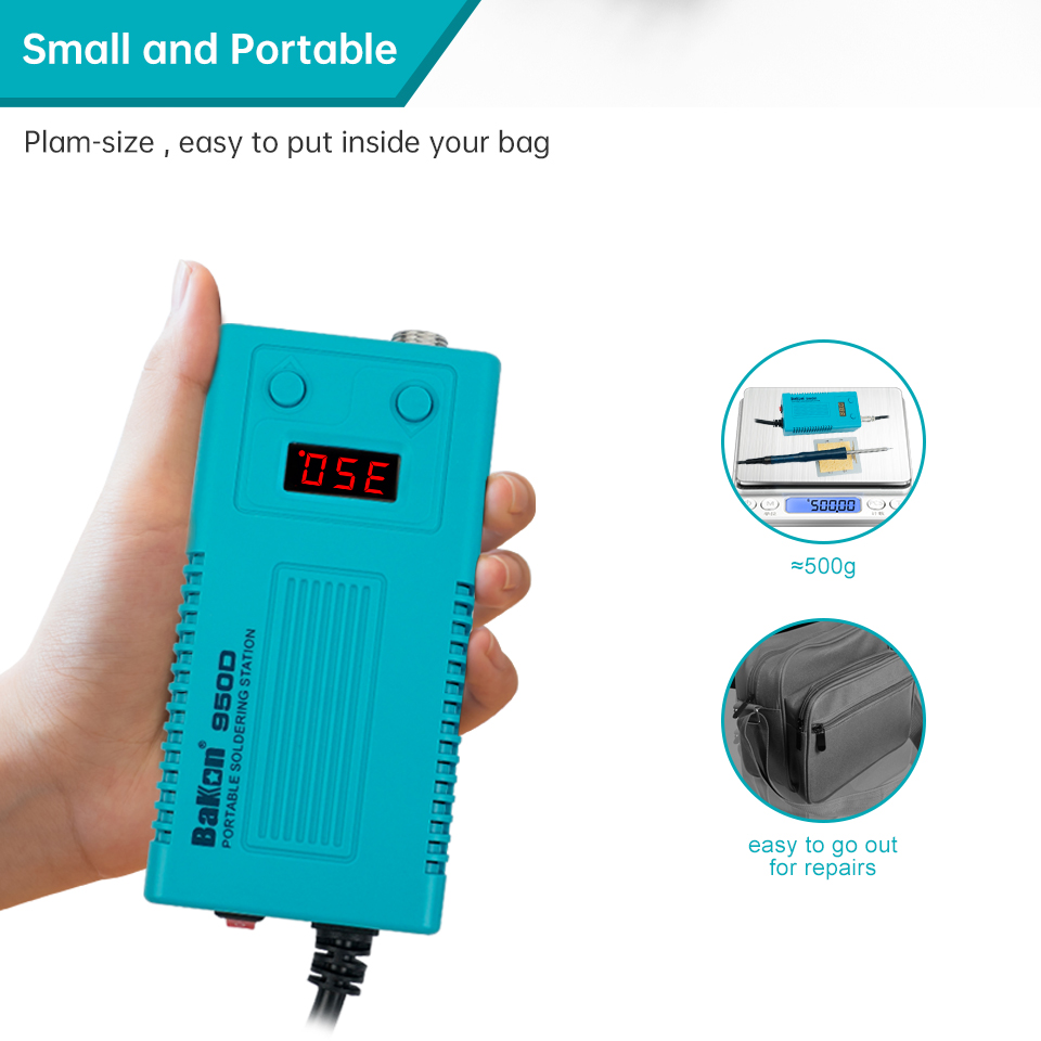 바콘 BK950D 납땜 스테이션 에스테시온 T12 온도 - Diy Electronics Hobby 리뷰 및 가격