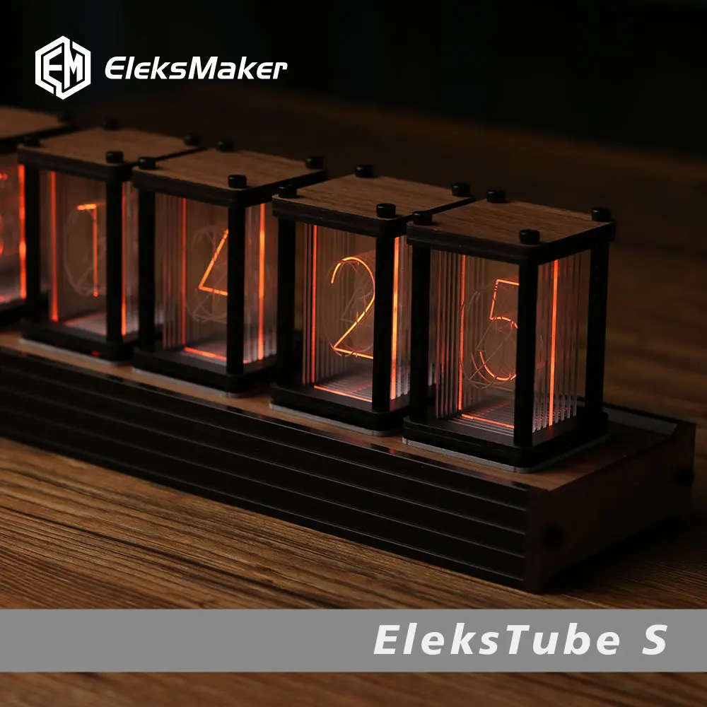 RGB 닉시 튜브 시계 DIY 테이블 시계, LED 전 - Diy Electronics Ideas 리뷰 및 가격