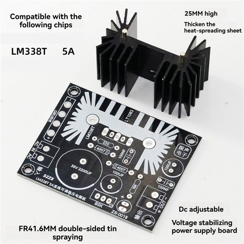JABS-3X 조정 가능한 선형 조정 전원 공급 장치  - Diy Electronics Filament 리뷰 및 가격