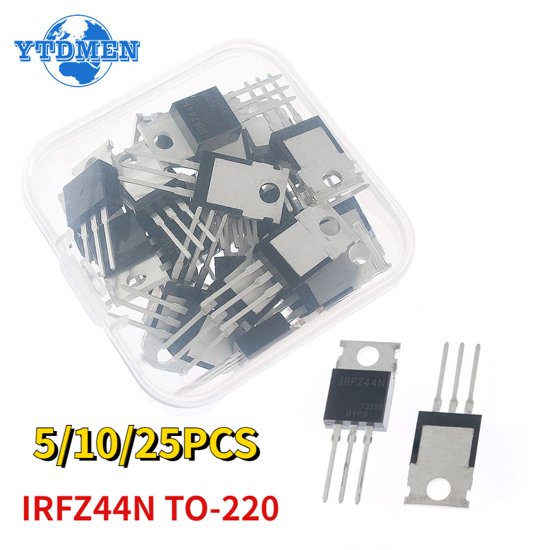 5-25pcs IRFZ44N TO220 IRFZ44NP - Mosfet Transistor Set 리뷰 및 가격