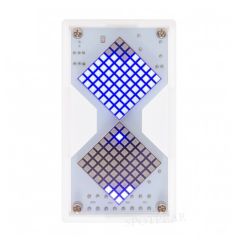 사이버펑크 DIY LED 매트릭스 모래시계 중력 센서  - Diy Electronics Hobby 리뷰 및 가격