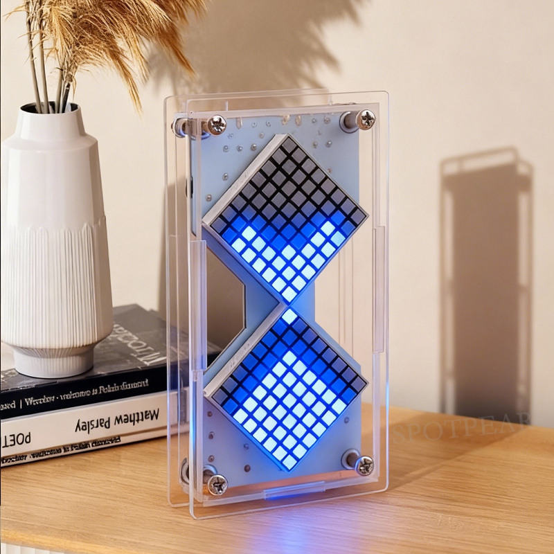 사이버펑크 DIY LED 매트릭스 모래시계 중력 센서  - Diy Electronics Hobby 리뷰 및 가격