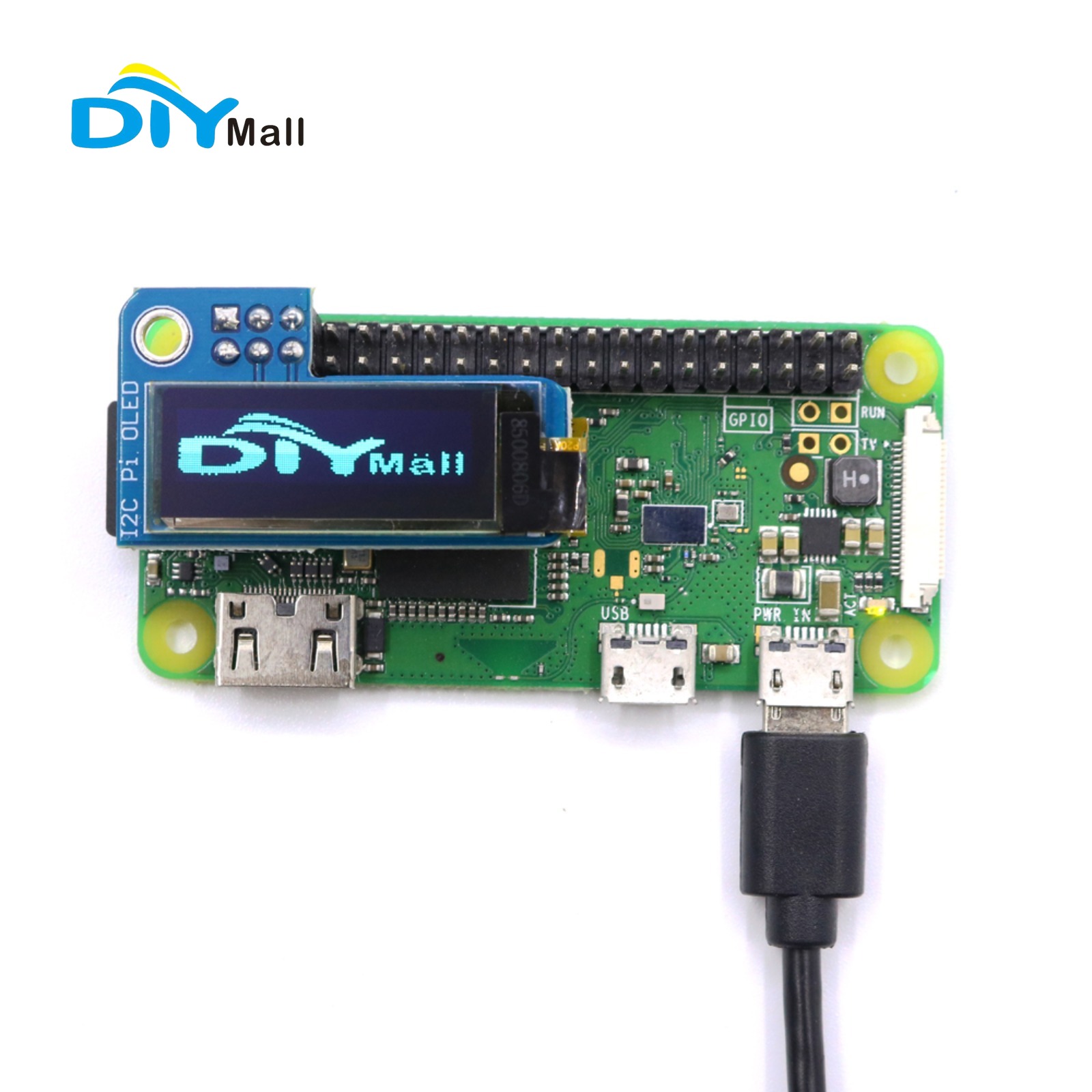 DIYmall 0.91인치 OLED 디스플레이 128x - Diy Electronics Raspberry Pi 리뷰 및 가격