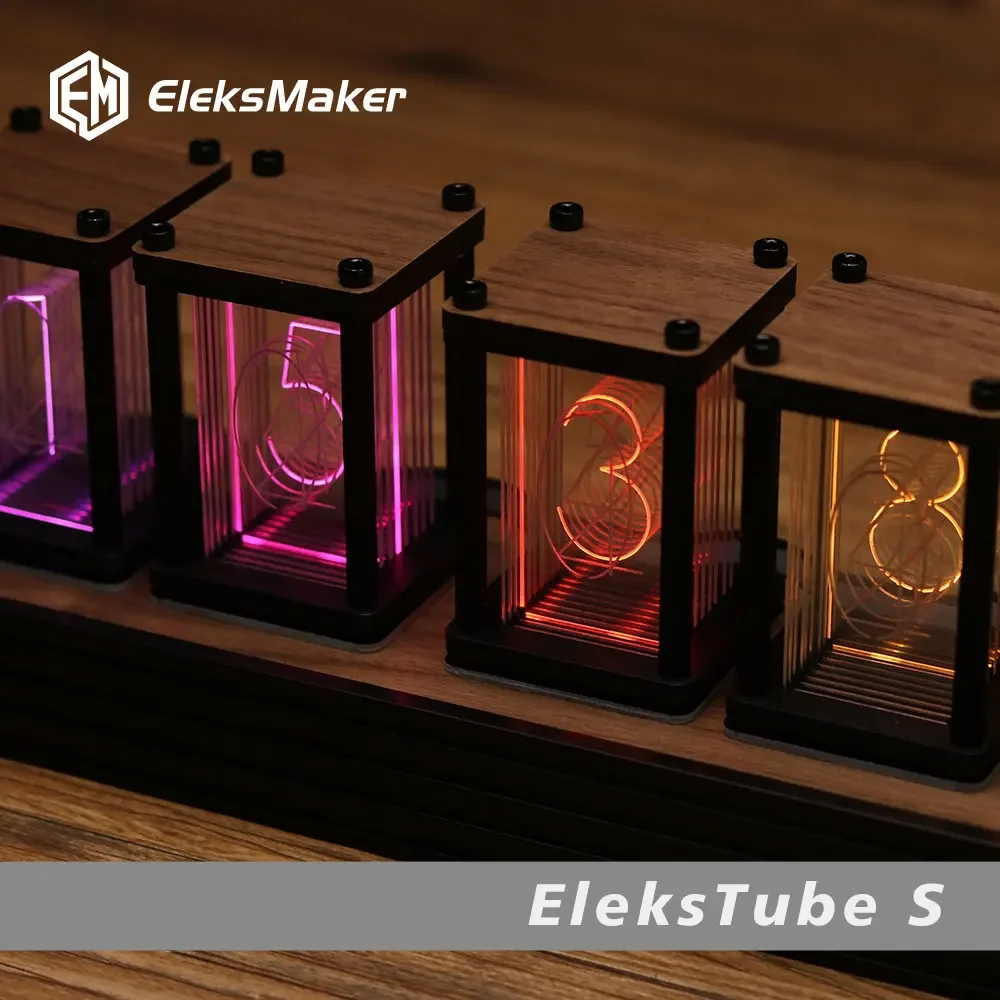 RGB 닉시 튜브 시계 DIY 테이블 시계 LED 전자 - Diy Electronics Ideas 리뷰 및 가격