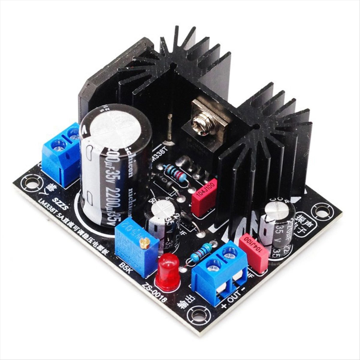 조절 가능한 선형 전압 조정 전원 공급 장치 보드 LM - Diy Electronics Filament 리뷰 및 가격