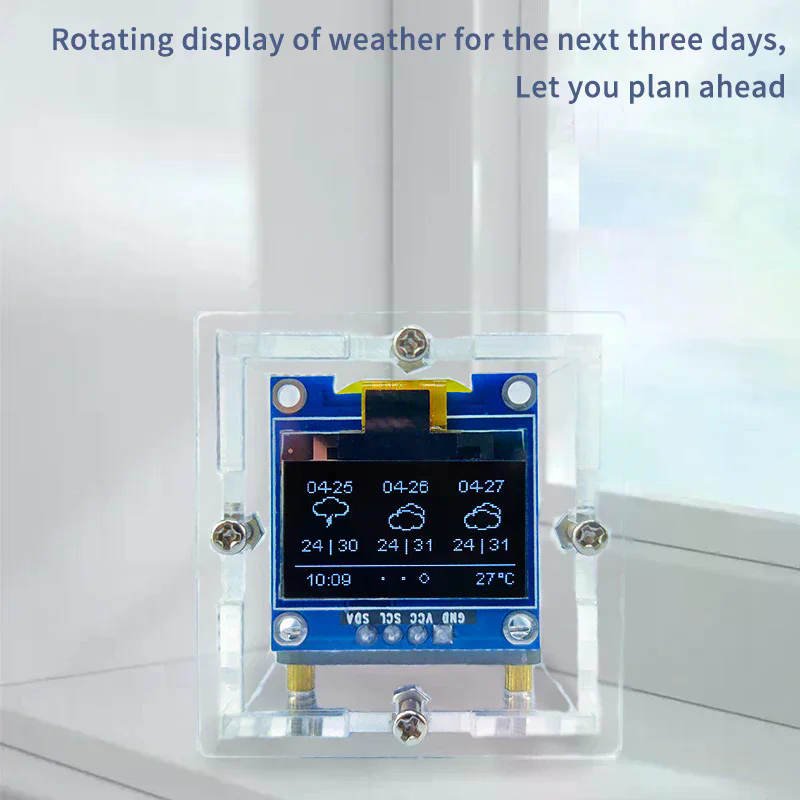 ESP8266 미니 날씨 시계 WIFI 디지털 시계 D - Diy Soldering Station No Electronics 리뷰 및 가격