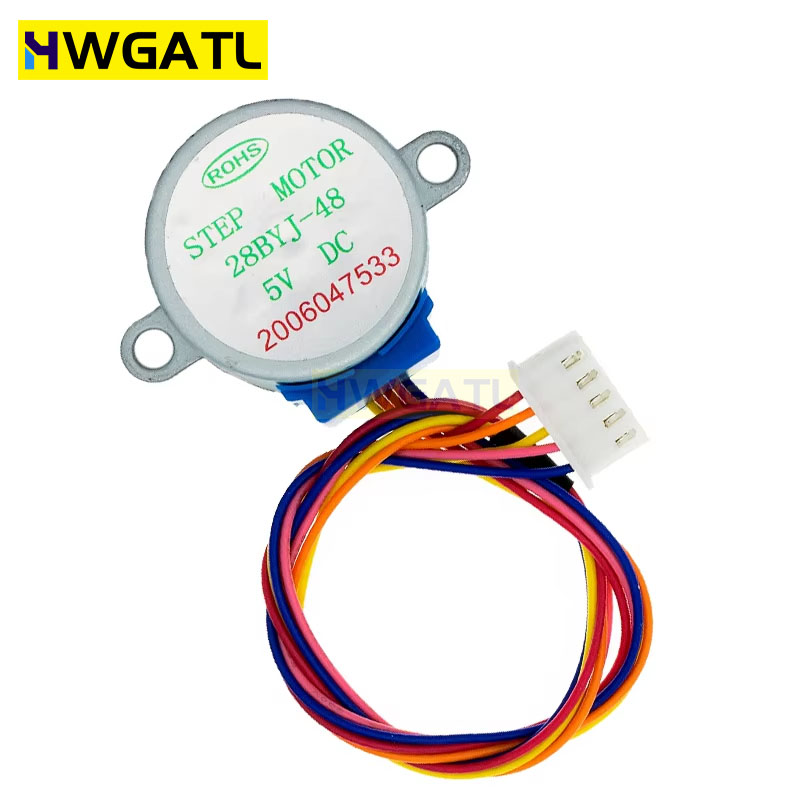 HWGATL 기어 스텝 스텝퍼 모터, 5V 4 상 28 - Stepper Motor 28Byj 리뷰 및 가격