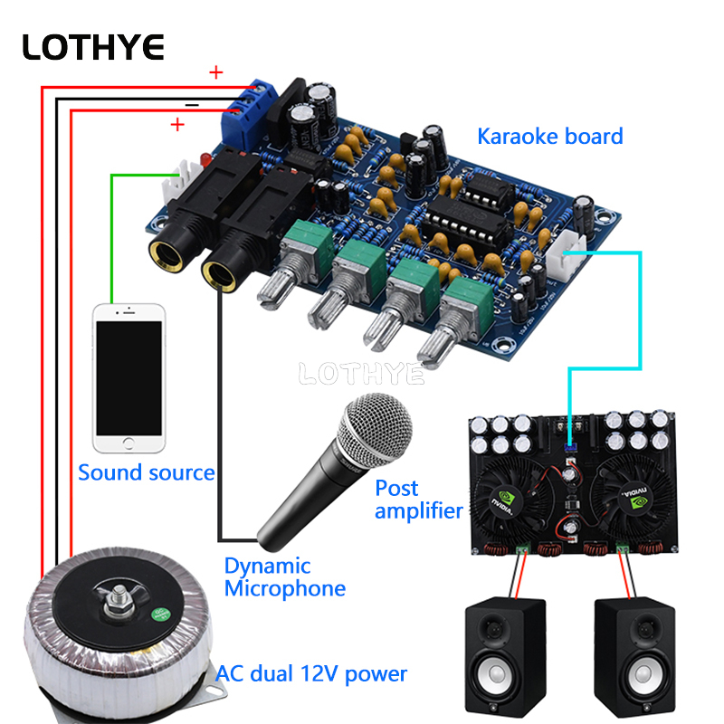 PT2399 마이크 증폭기 보드 가라오케 잔향 보드 가 - Diy Electronics Audio 리뷰 및 가격