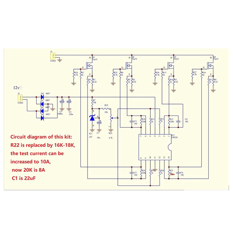 A46T DIY 키트 150W 10A 배터리 용량 테스 - Diy Electronic Load 리뷰 및 가격