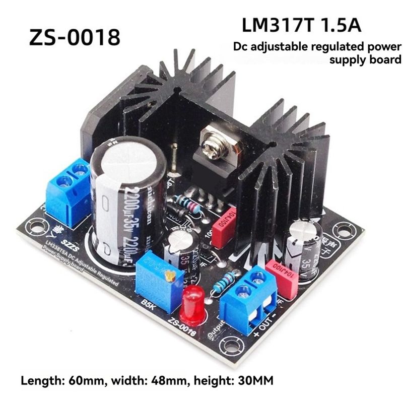 M52K-LM317 조절식 선형 정전압 전원 공급 보드 - Diy Electronics Filament 리뷰 및 가격