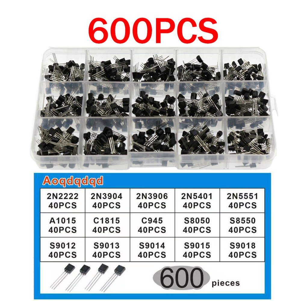 600개 트랜지스터 키트 A1015 C1815 C945 - Mosfet Transistor Set 리뷰 및 가격