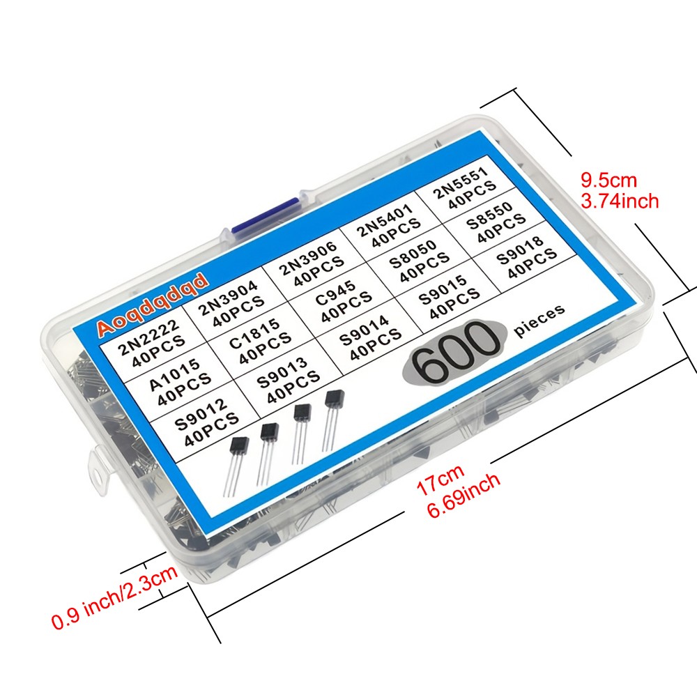 600개 트랜지스터 키트 A1015 C1815 C945 - Mosfet Transistor Set 리뷰 및 가격