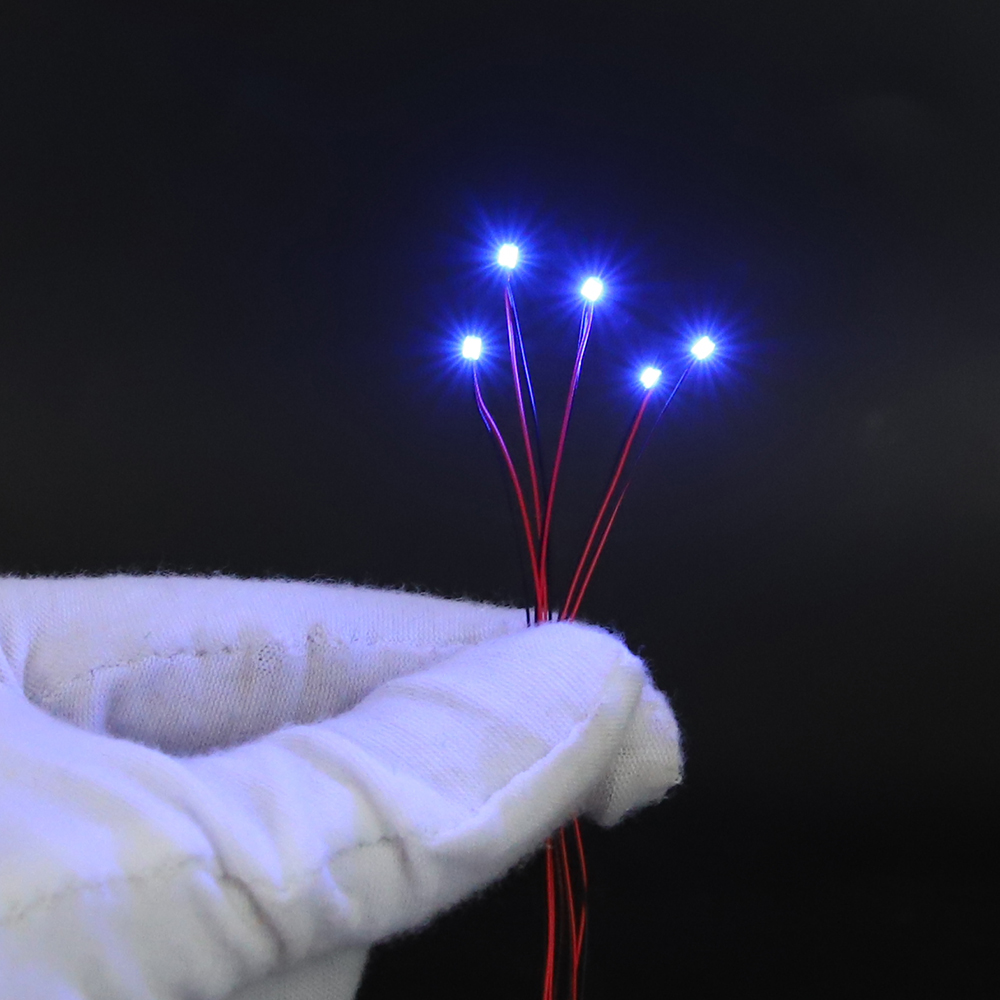 10개/세트 마이크로 LED 램프 칩 3V 사전 납땜  - Diy Electronics Com 리뷰 및 가격