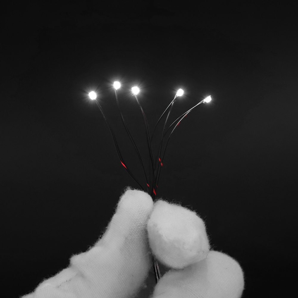 10개/세트 마이크로 LED 램프 칩 3V 사전 납땜  - Diy Electronics Com 리뷰 및 가격