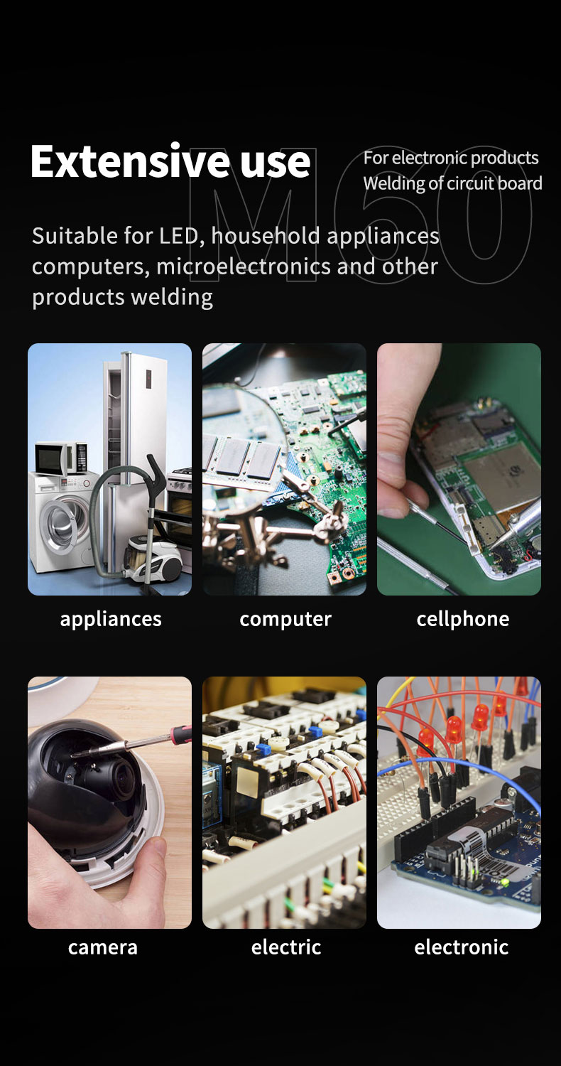 MECHINC 공식 솔더 와이어 M60 40g 무연 솔 - Diy Electronics Flux 리뷰 및 가격
