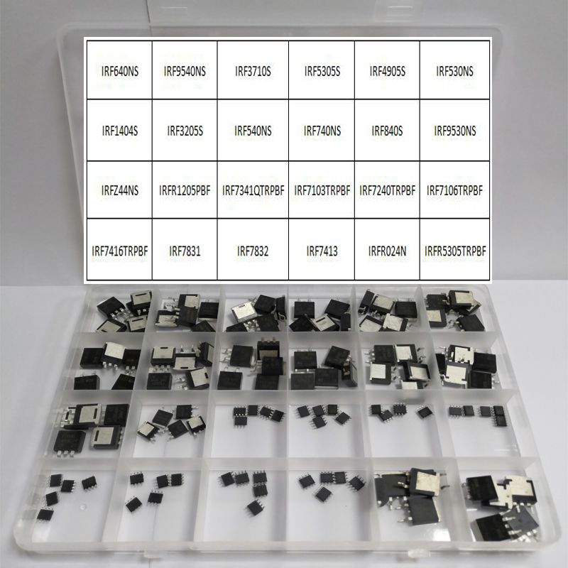 SIC 전계 효과 트랜지스터 IC 소켓 키트, IRF4 - Mosfet Transistor Set 리뷰 및 가격