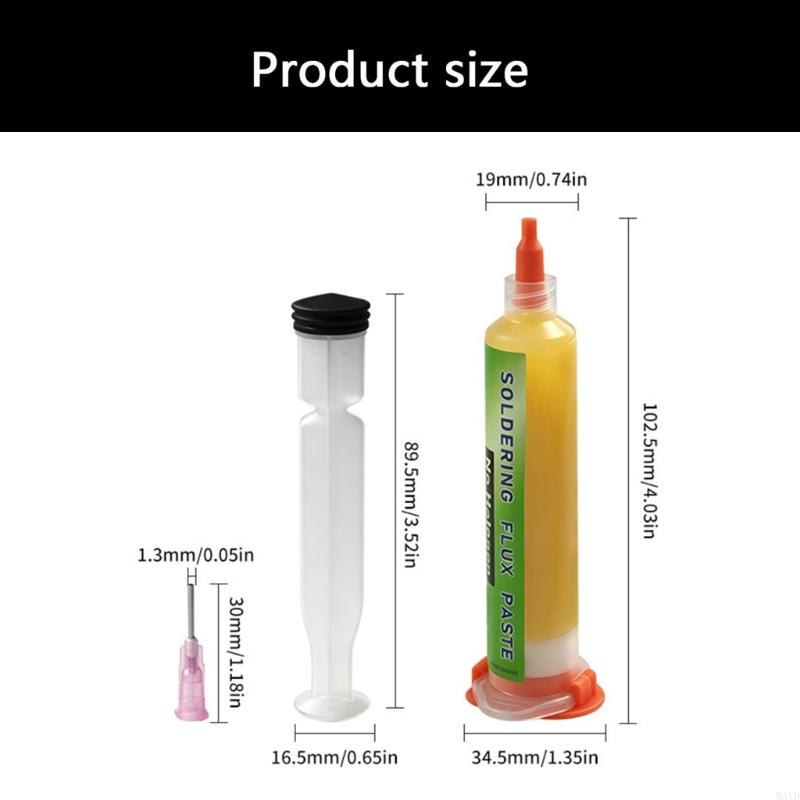 주사기 유형 푸시로드 디자인이있는 10Ml 납땜 플럭스 - Diy Electronics Flux 리뷰 및 가격