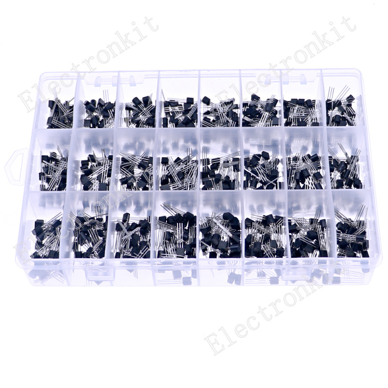 PNP/NPN 트랜지스터 모음 키트, 24 값 TO-9 - Mosfet Transistor Set 리뷰 및 가격