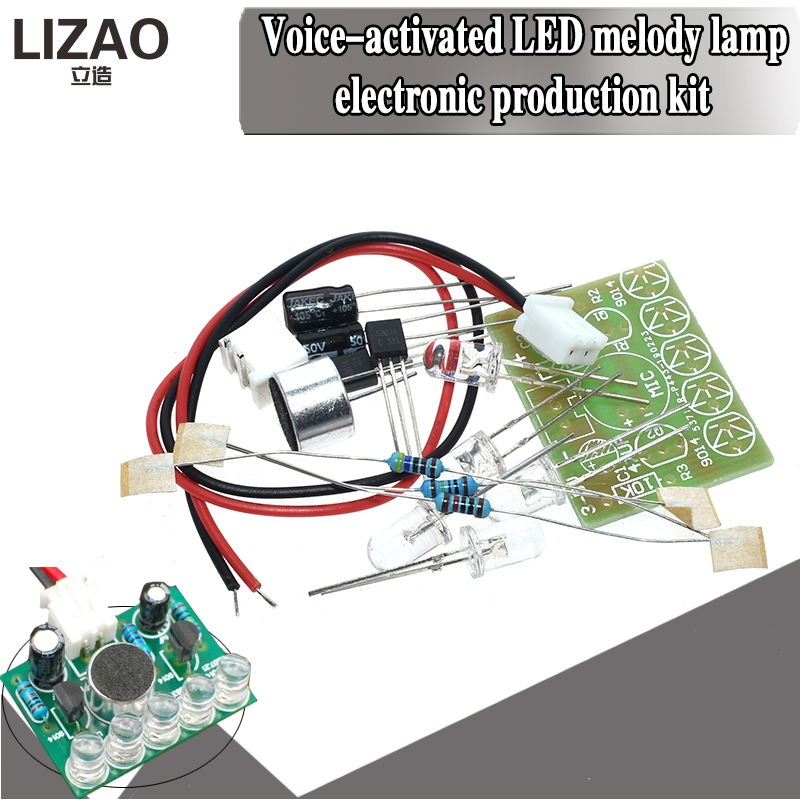 LIZAO 음성 제어 멜로디 램프 LED DIY 전자  - Interesting Diy Electronics Projects 리뷰 및 가격