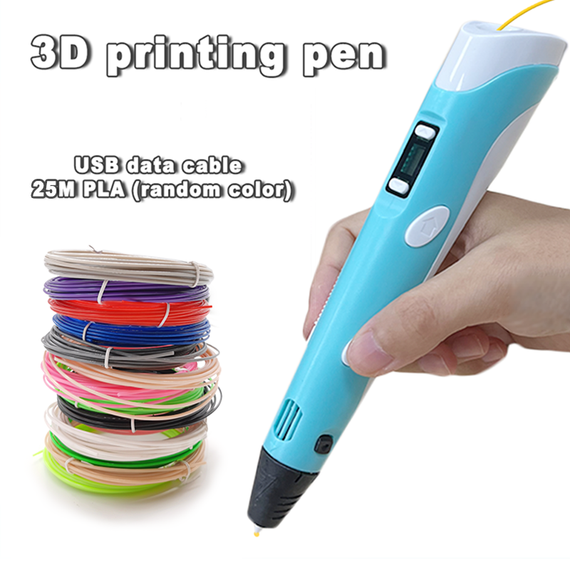 전자 3D 인쇄 펜 LED 디스플레이 25M PLA 필 - Diy Electronics Filament 리뷰 및 가격