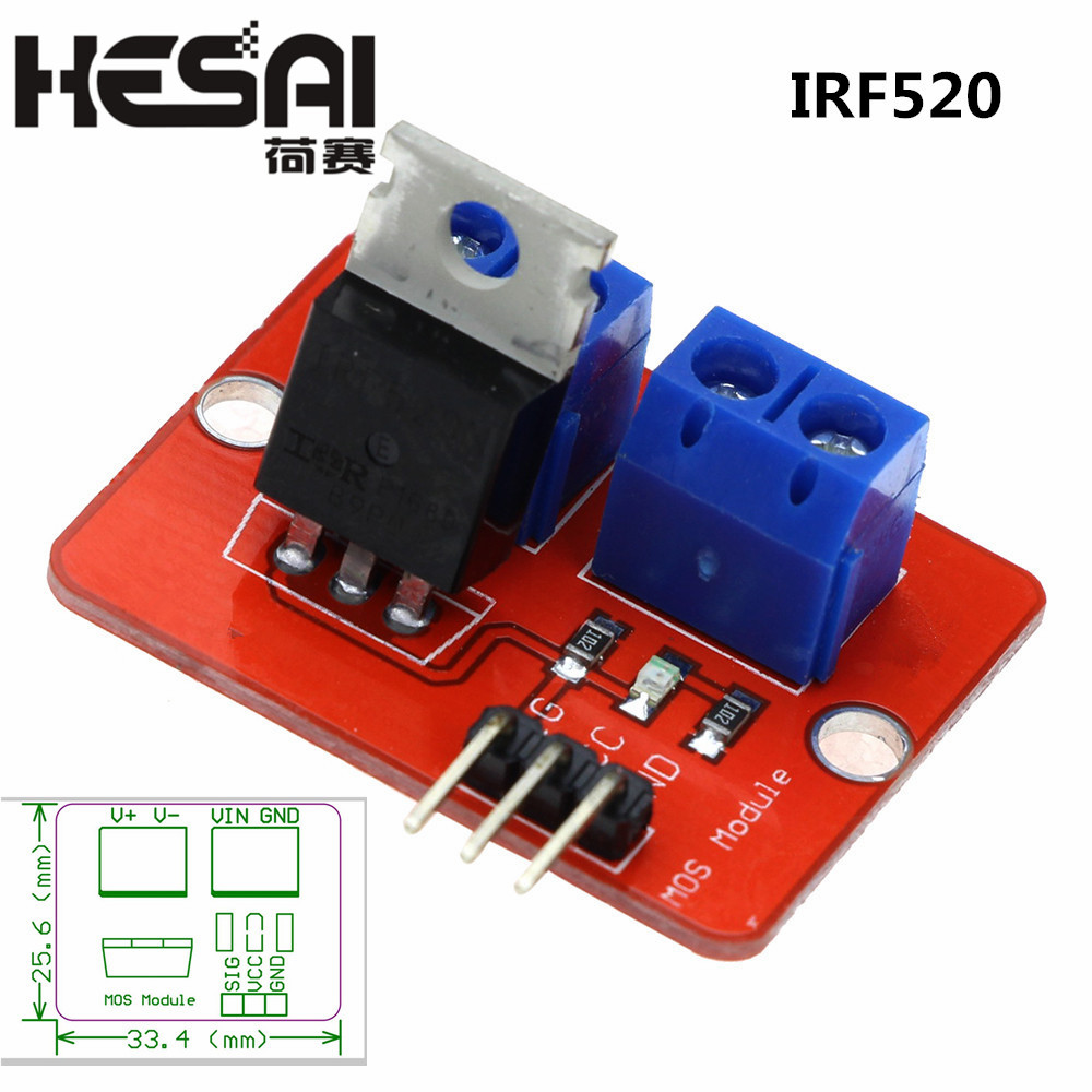 스마트 전자 0-24V 상단 Mosfet 버튼 IRF5 - Diy Electronics Raspberry Pi 리뷰 및 가격