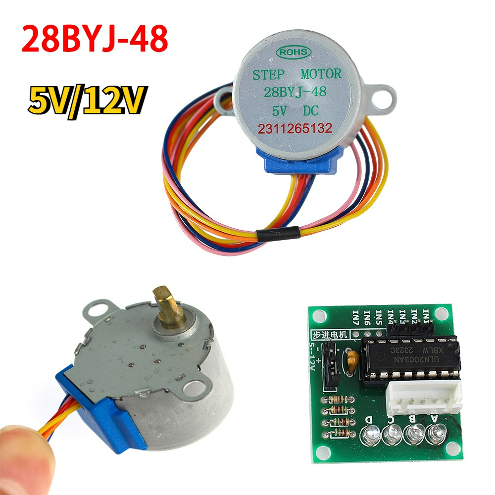 28BYJ-48 스테퍼 모터 키트 5V/12V 4상 5 - Stepper Motor 28Byj 리뷰 및 가격
